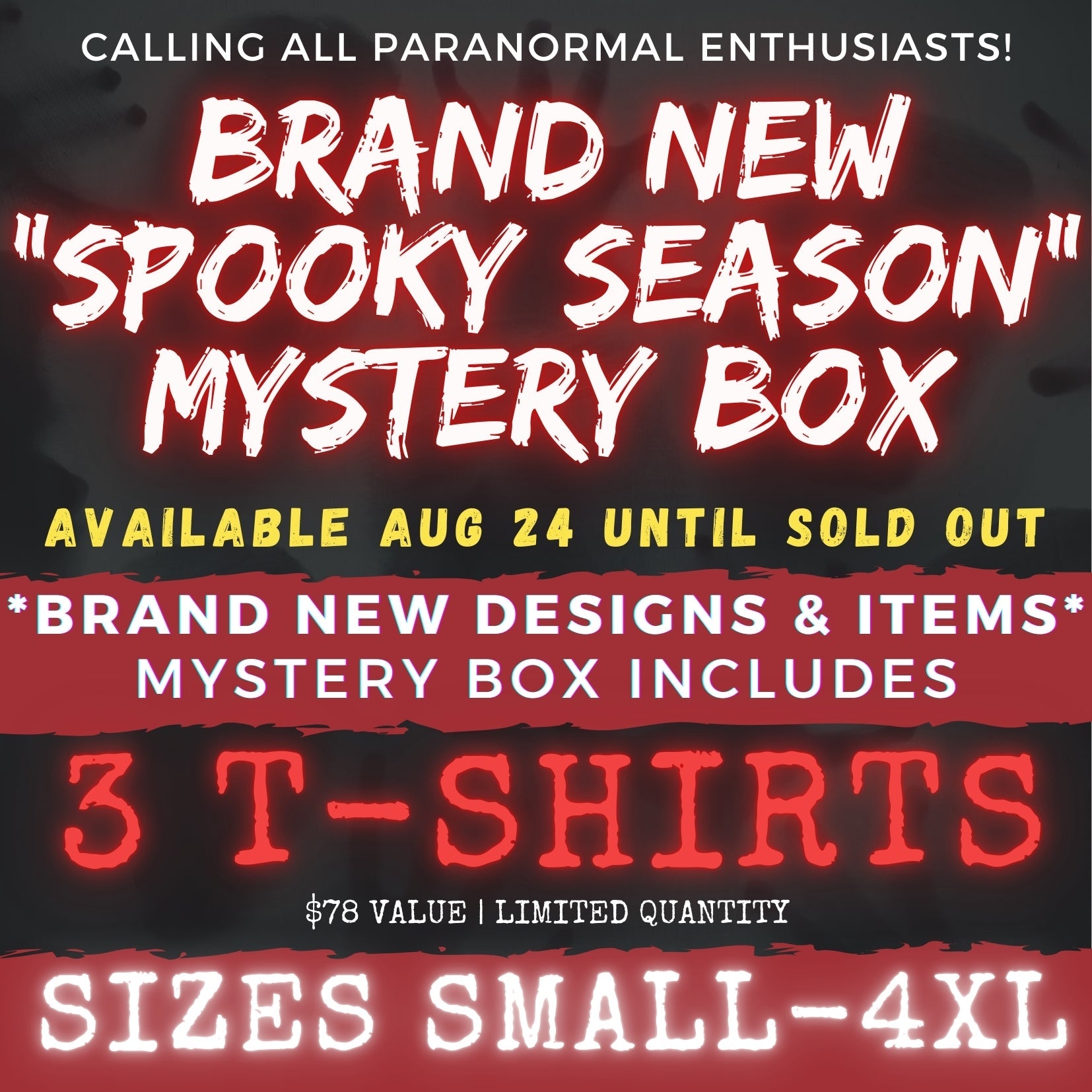 SPOOKY SEASON (CAME EARLY) MYSTERY BOX!