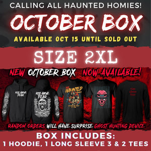 3XL | "OVERNIGHT" OCTOBER BOX (GHOST TOOL in RANDOM ORDERS)