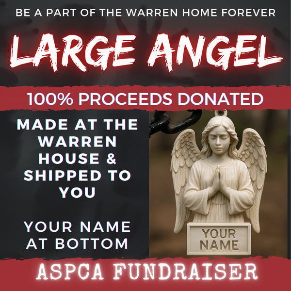 LARGE ANGEL w/ CUSTOM NAME (SHIPPED TO YOU) *FUNDRAISER*