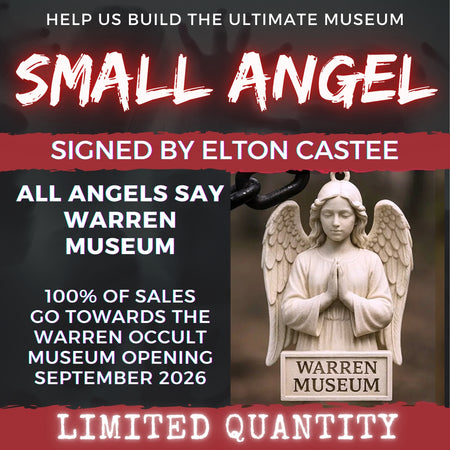 SMALL "WARREN MUSEUM" ANGEL SIGNED by ELTON CASTEE