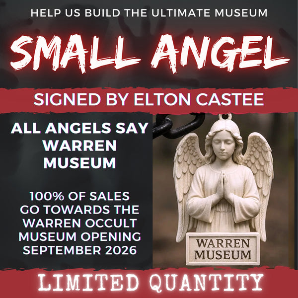SMALL "WARREN MUSEUM" ANGEL SIGNED by ELTON CASTEE