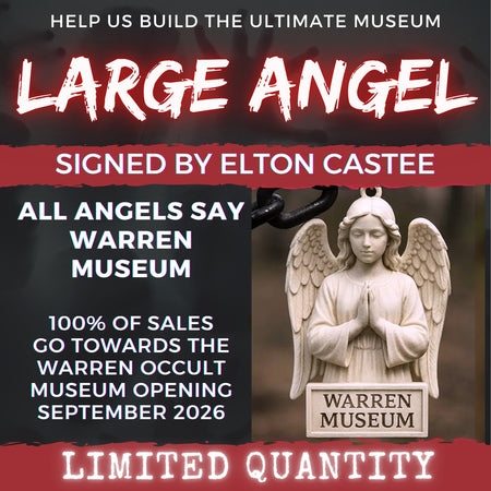 LARGE "WARREN MUSEUM" ANGEL SIGNED by ELTON CASTEE