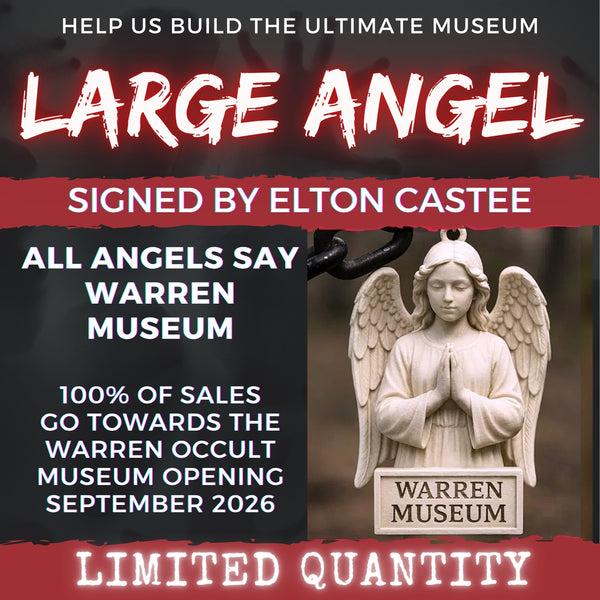 LARGE "WARREN MUSEUM" ANGEL SIGNED by ELTON CASTEE