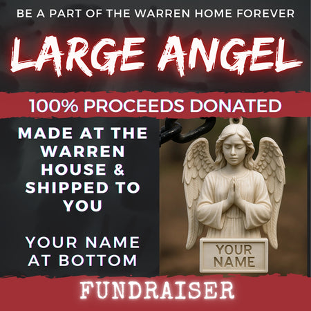 LARGE ANGEL w/ CUSTOM NAME (SHIPPED TO YOU) *FUNDRAISER*