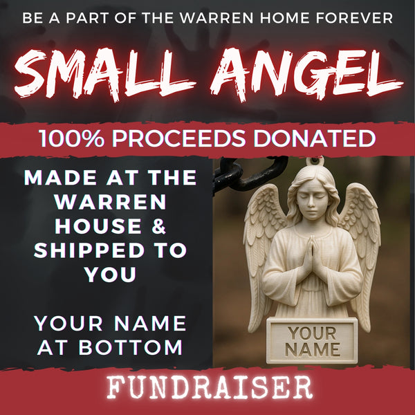 SMALL ANGEL w/ CUSTOM NAME (SHIPPED TO YOU) *FUNDRAISER*