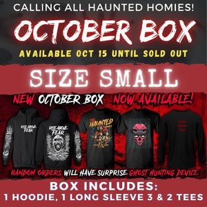 SMALL | "OVERNIGHT" OCTOBER BOX (GHOST TOOL in RANDOM ORDERS)