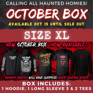 XL | "OVERNIGHT" OCTOBER BOX (GHOST TOOL in RANDOM ORDERS)